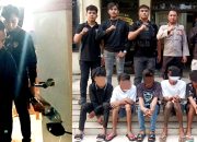Tim Responsif 2 Wilayah Timur Polres Bitung Amankan 6 Pemuda Mabuk Hadang Pengguna Jalan
