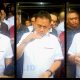 Mantan Gubernur Sulut, Olly Dondokambey saat sesi wawancara usai diperiksa Penyidik Tipidkor Polda Sulut, Senin (21/4/2025). (Foto: Ridho L Tobing)