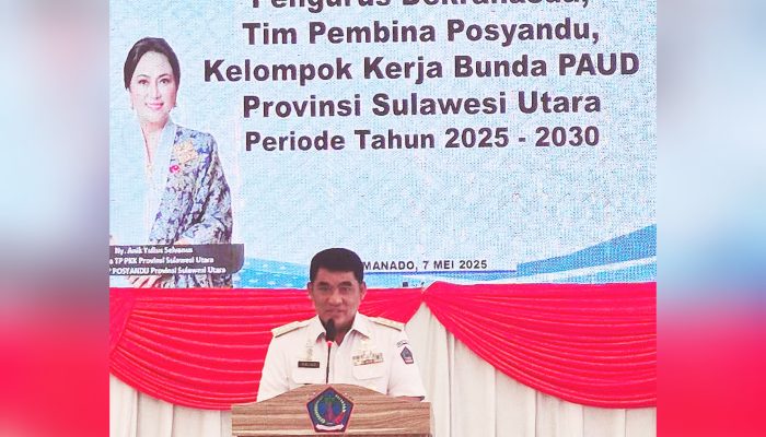 Gubernur Yulius Selvanus Kukuhkan Kepengurusan Dekranasda, Posyandu dan Bunda PAUD Sulawesi Utara