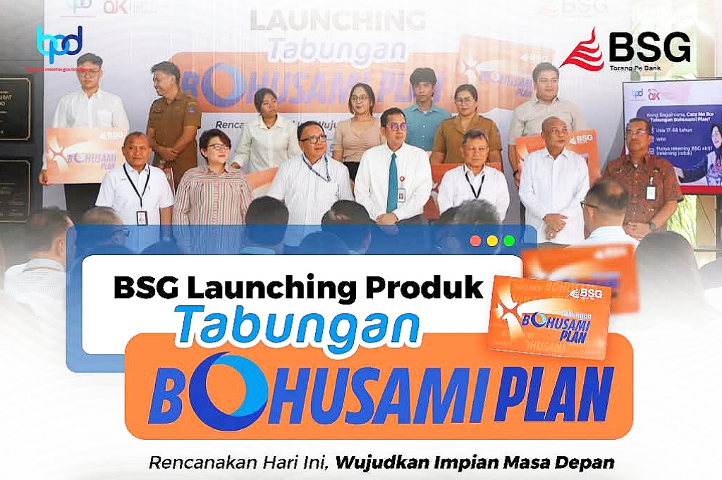 Peluncuran Tabungan Bohusami Plan (TBP) Bank SulutGo. (Foto: BSG)