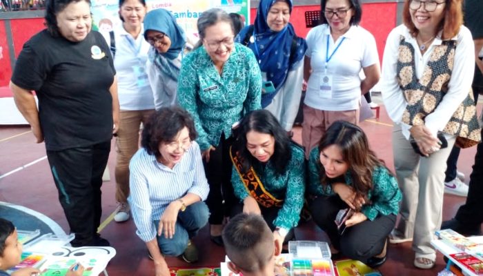 HUT ke-75 IGTKI-PGRI, Bunda PAUD Kota Bitung Apresiasi Ajang Lomba Pengembangan Kreativitas Anak Usia Dini