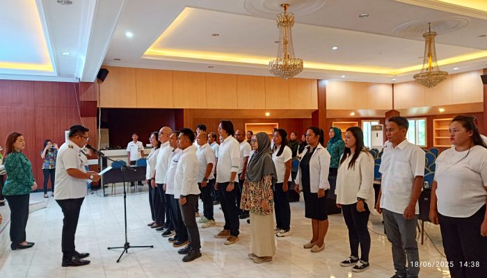 Randito Maringka Lantik Komite Ekonomi Kreatif Kota Bitung 2025-2030