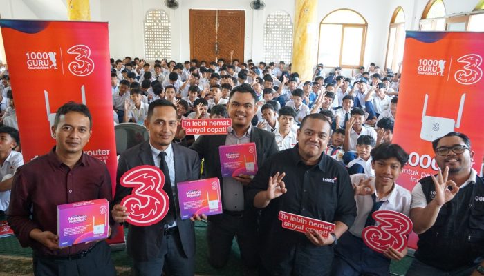 Tri dan 1.000 Guru Foundation Buka Akses Digital di Pelosok Negeri, Dukung Masa Depan Pendidikan Indonesia