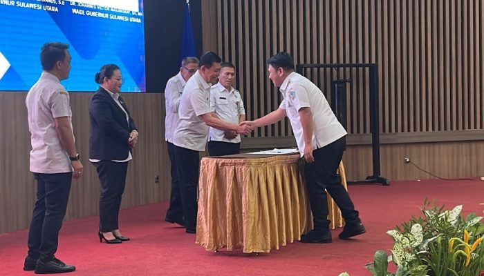Randito Maringka Teken Kesepakatan Penurunan Angka Pravelansi Stunting di Kota Bitung