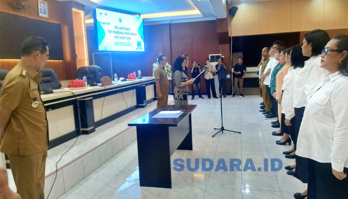 Ellen Honandar Sondakh Lantik Tim Pembina Posyandu Kota Bitung 2025-2030