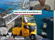 Belum Kantongi Izin Operasional, Polda Sulut Larang Bajaj Beroperasi di Manado