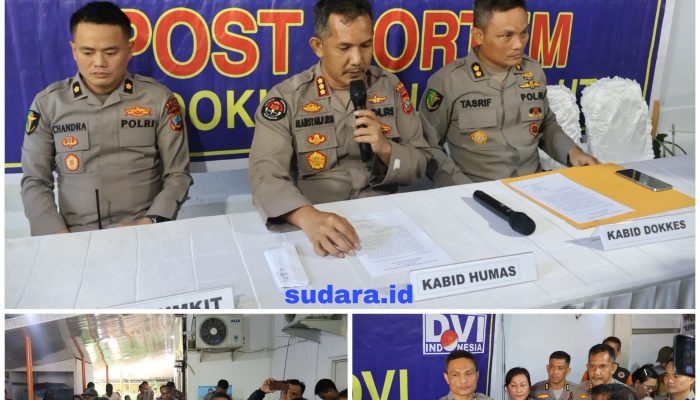 Tiga Jenazah Korban KM Barcelona V A Berhasil Diidentifikasi Tim DVI Polda Sulut, Telah Diserahkan ke Keluarga