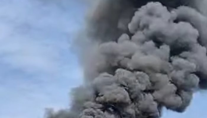 KM Barcelona V Terbakar di Perairan Pulau Talise, Minahasa Utara