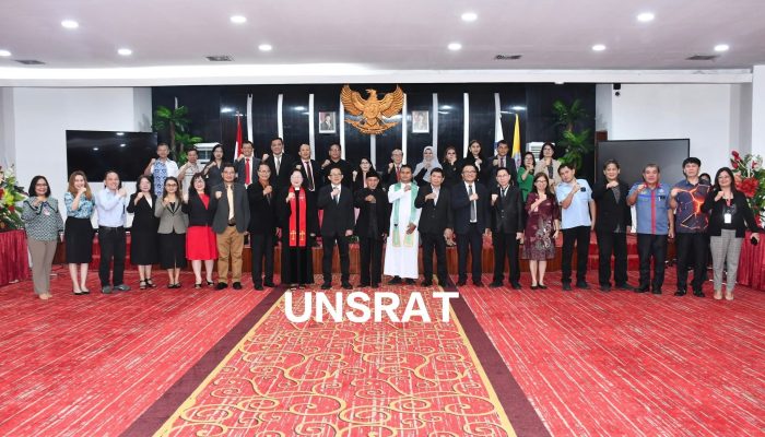 UNSRAT Lantik Anggota Senat Baru FISIP, Tegaskan Komitmen Tata Kelola Akademik