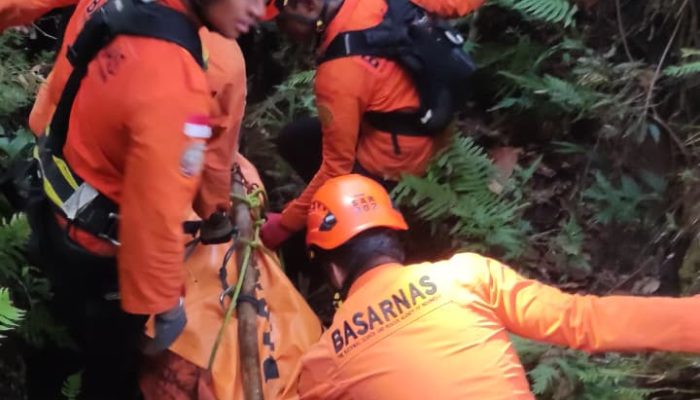Pendaki Terjatuh di Jurang Gunung Klabat, Basarnas Sulut Berhasil Lakukan Evakuasi