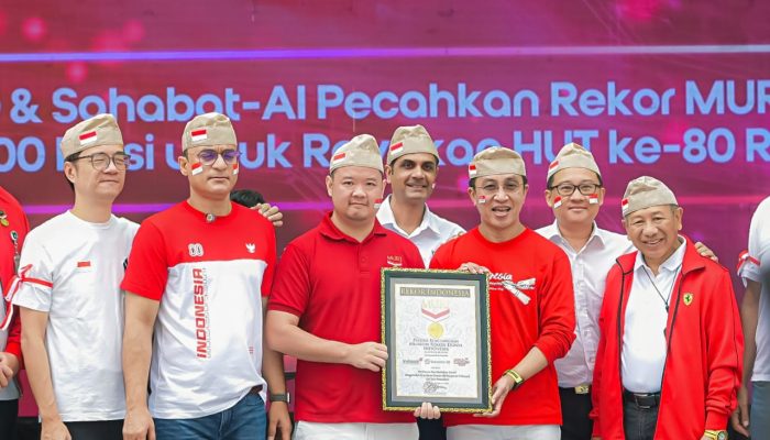 Sahabat-AI Pecahkan Rekor MURI: 5.000 Puisi Diciptakan Serempak untuk Rayakan HUT ke-80 RI