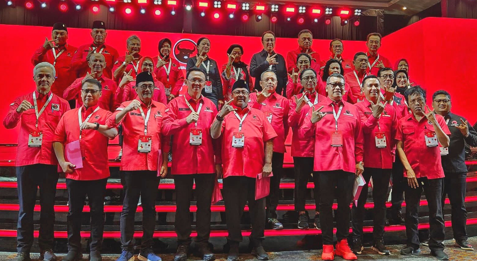 DPP PDI Perjuangan Periode tahun 2025-2030. (Foto: Istimewa)