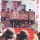 Walikota Bitung, Hengky Honandar sebagai Pembina Upacara pada Apel Peringatan Hari Ulang Tahun (HUT) Ke-64 Gerakan Pramuka Tingkat Kwartir Cabang Kota Bitung yang diselenggarakan di lapangan apel Pemerintah Kota Bitung, Senin (18/8/2025). (Foto: Istimewa)