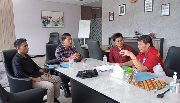 FA BEM Sulut Dorong Peran Pemuda dalam Pembangunan Ekonomi, Temui Komisaris Utama BSG