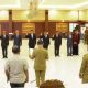 Pengambilan sumpah janji jabatan atas tujuh pejabat baru Pemerintah Kota Bitung. (Foto: Istimewa)