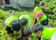 Peringati Hari Ozon, KMPA Tansa dan KPA Ampala Tanam Pohon dan Bersihkan Drainase di Manado