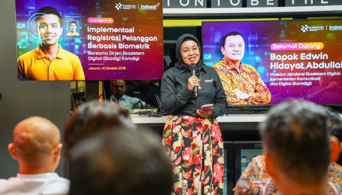 Indosat dan Komdigi Perkuat Ekosistem Registrasi eSIM Digital Berbasis Biometrik