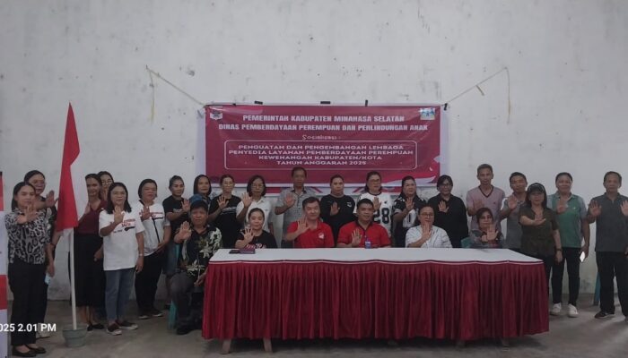 Dorong Terbentuknya Kelembagaan Perempuan, Dinas PPPA Minsel Gencar Lakukan Sosialisasi