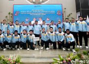 Gubernur Sulut Yulius Selvanus Lepas Kontingen ASN Pornas Korpri Ke-17