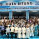 Sesi foto bersama usai Upacara HUT ke-35 Kota Bitung. (Foto: Pemkot Bitung)