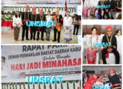 Rektor UNSRAT Hadiri Rapat Paripurna DPRD Minahasa dalam Rangka HUT ke-597