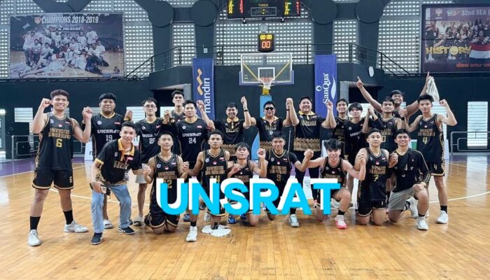 Melaju ke Puncak, Tim Basket UNSRAT Sikat UIN Tulungagung, Amankan Tiket Final Liga Mahasiswa