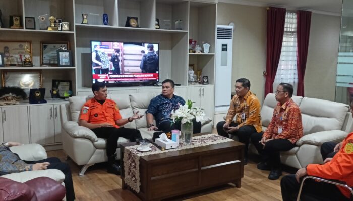 Basarnas Sulut Dorong Pembentukan Tim Tanggap Darurat di Lokasi Wisata Air, Bahas Isu Kemunculan Buaya Bersama Wali Kota Manado