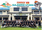 Kapolres Bitung Optimis Tim Voli Bitung Torehkan Prestasi Membanggakan di Porprov XII Sulut 2025
