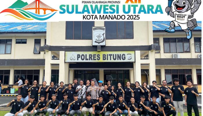 Kapolres Bitung Optimis Tim Voli Bitung Torehkan Prestasi Membanggakan di Porprov XII Sulut 2025