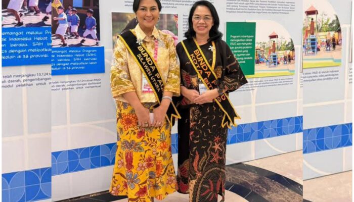 Hadiri Puncak Apresiasi Bunda PAUD Nasional 2025, Ellen Honandar Sondakh Dukung Wajib Belajar 1 Tahun Prasekolah 