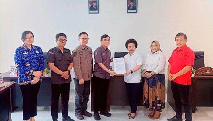 Kunjungi DPRD Manado, Bawaslu Manado Dorong Diterbitkannya Perda Kampanye Ramah Lingkungan