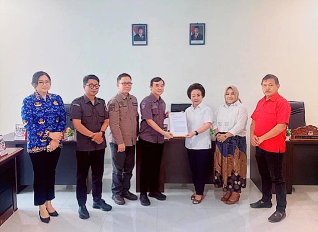 Kunjungan Bawaslu Manado ke Komisi I DPRD Kota Manado. (Foto: Istimewa)