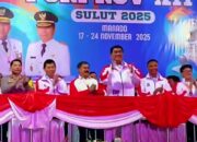 Porprov Sulawesi Utara XII Resmi Dibuka, Manado Jadi Tuan Rumah Ajang Olahraga Terbesar di Bumi Nyiur Melambai