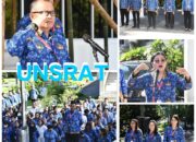 UNSRAT Gelar Upacara HUT KORPRI ke-54: Wujudkan ASN yang Siap Siaga dan Berintegritas