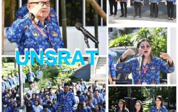 UNSRAT Gelar Upacara HUT KORPRI ke-54: Wujudkan ASN yang Siap Siaga dan Berintegritas