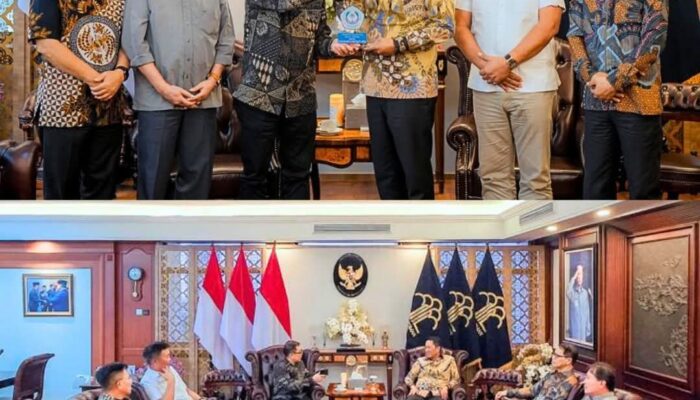 Rektor UNSRAT Temui Menteri Hukum RI, Bahas Pembukaan Magister Kenotariatan dan Hilirisasi Inovasi