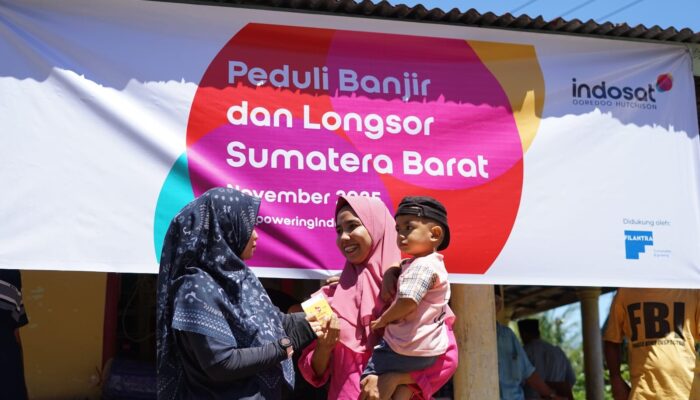 Indosat Ooredoo Hutchison Percepat Pemulihan Jaringan dan Salurkan Bantuan untuk Korban Banjir di Sumatera