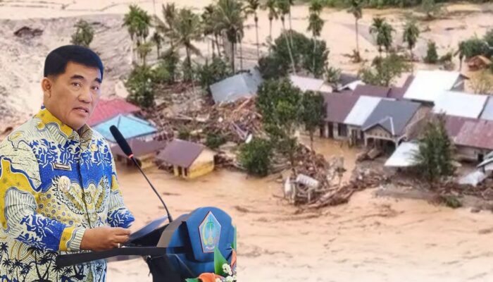 Semangat Mapalus, Gubernur Yulius Selvanus Salurkan Bantuan Pemprov Sulut untuk Daerah Terdampak Bencana di Sumatera