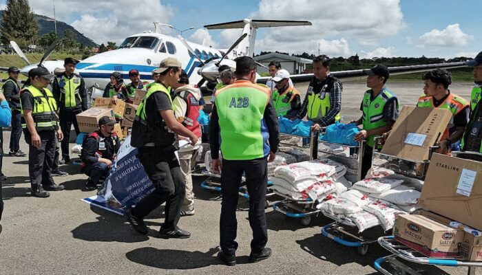 Otban VIII Salurkan Bantuan Kemanusiaan untuk Bencana di Aceh, Sumatera Utara dan Sumatera Barat