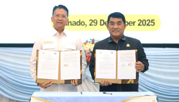 Gubernur Sulut Yulius Selvanus Terima Hibah 2 Unit Kapal FBST dari BPA Kejaksaan RI