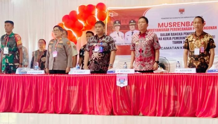 Kecamatan Kumelembuai Usulkan 6 Skala Prioritas di Musrenbang RKPD 2027