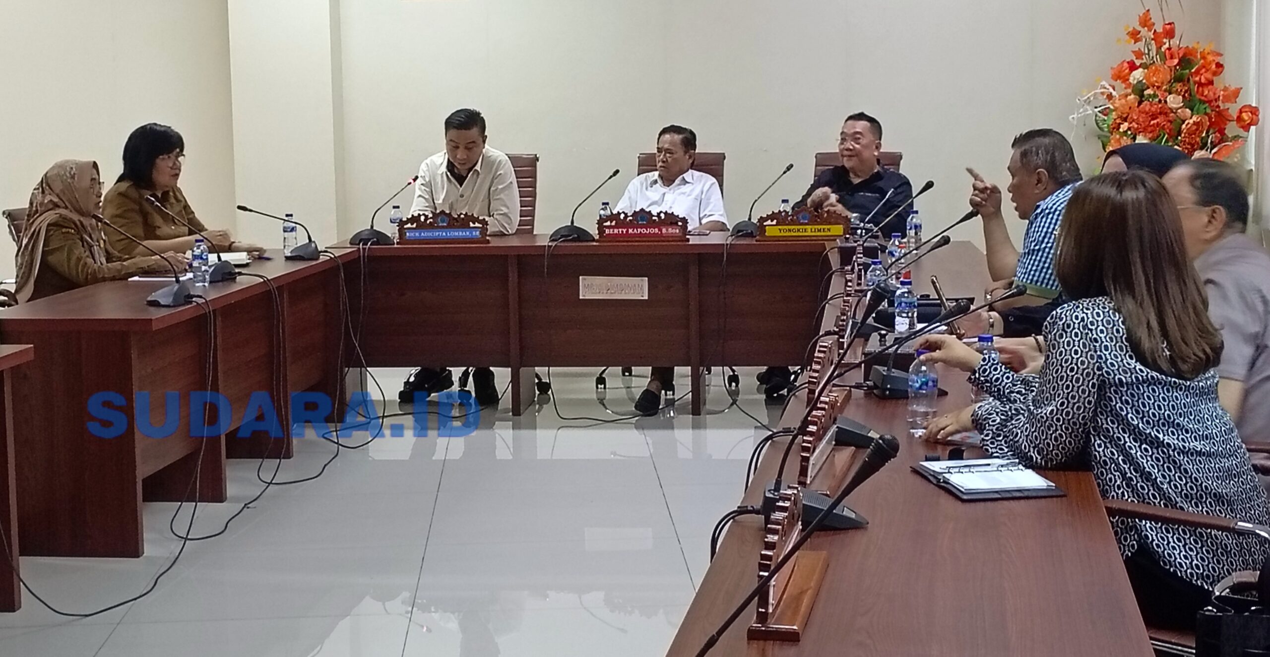 Rapat Dengar Pendapat (RDP) Komisi III DPRD Provinsi Sulut dengan Dinas PU Sulut, Selasa (20/1/2026).