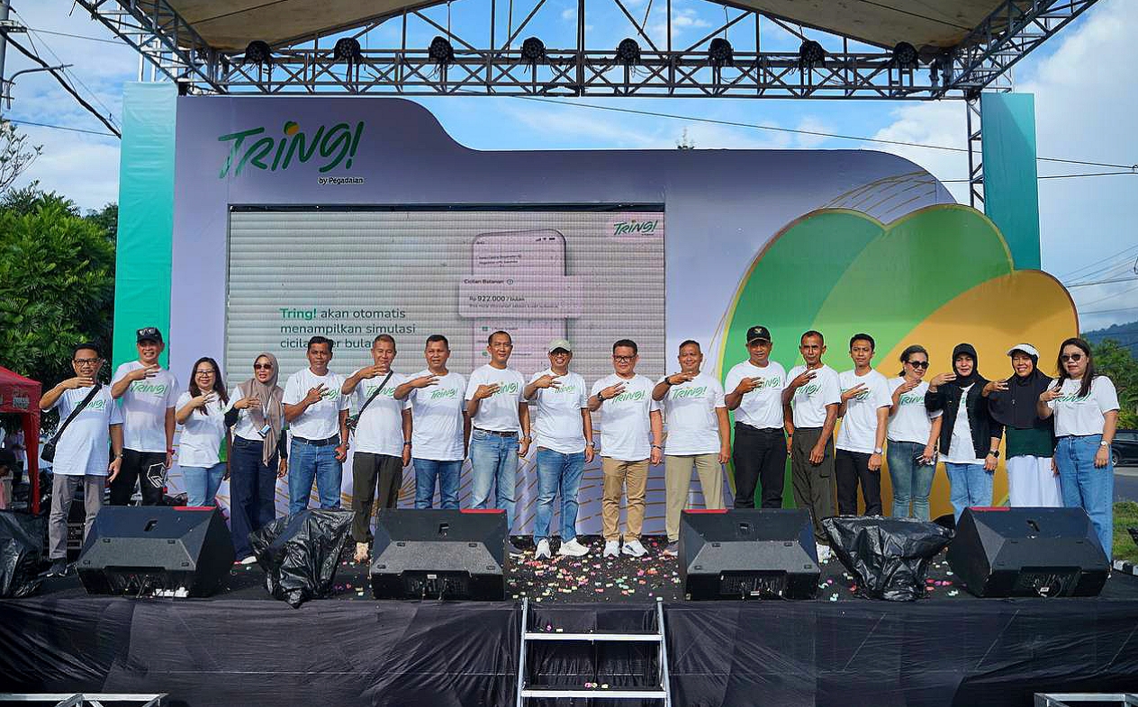 Festival Tring Pegadaian di Kota Bitung.