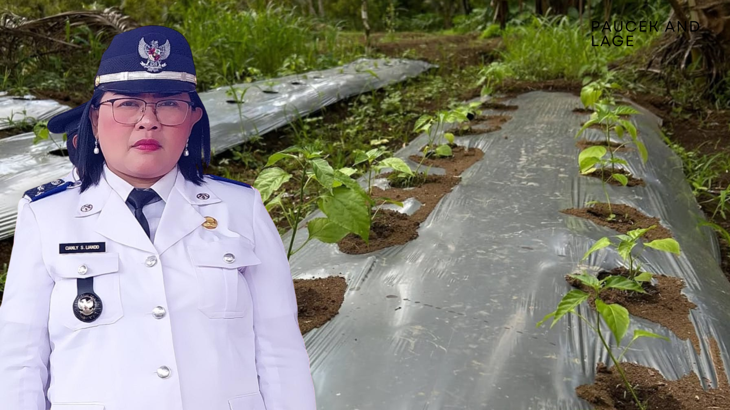 Penjabat Hukum Tua Desa Malola Cianly S Liando SPd MPd.