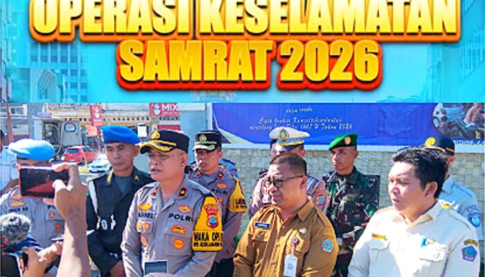 Polres Bitung Gelar Operasi Keselamatan Samrat 2026, Terapkan Kombinasi Edukasi dan Penindakan