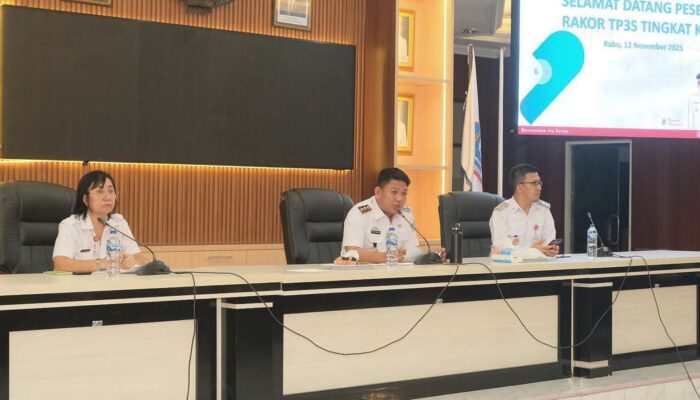 Rakor TP3S Bitung: Wawali Randito Maringka Dorong Sinergi Pentahelix Turunkan Stunting