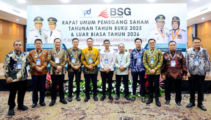 Walikota Hengky Honandar Kawal RUPS BSG 2026, Kolaborasi Manajemen Baru Pacu Ekonomi Bitung Semakin Maju