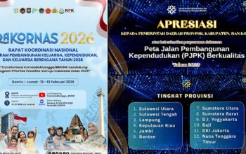 PJPK Pemerintah Provinsi Sulawesi Utara, raih predikat Terbaik Nasional. (Foto: Tangkapan layar YouTube Kemenbangga/BKKBN)