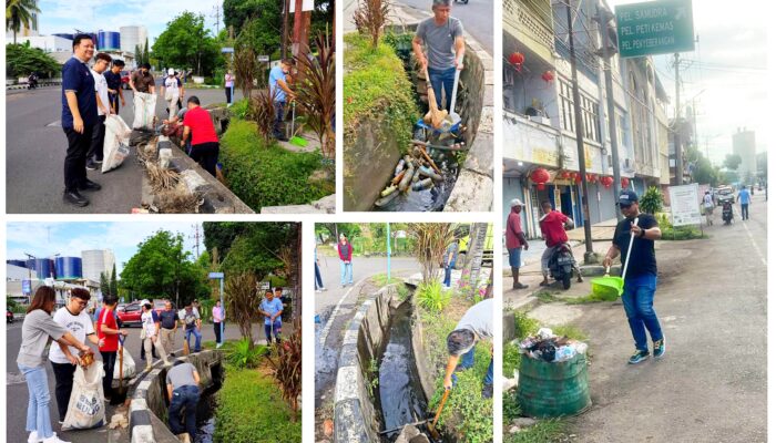 Gerakan Indonesia ASRI, Pemkot Bitung Masif Gelar Korve Massal