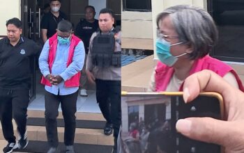 Eks Direktur Perumda Bangun Bitung Jadi Tahanan Kejari Bitung. (Foto: Ist)